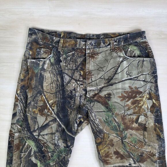 Wrangler Pro Gear Pants Mens 42 x 30 Camouflage Camo Hunting Outdoor Realtree - Picture 3 of 10